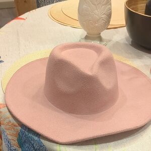 Katydid Soft Pink Women's Fedora Hat